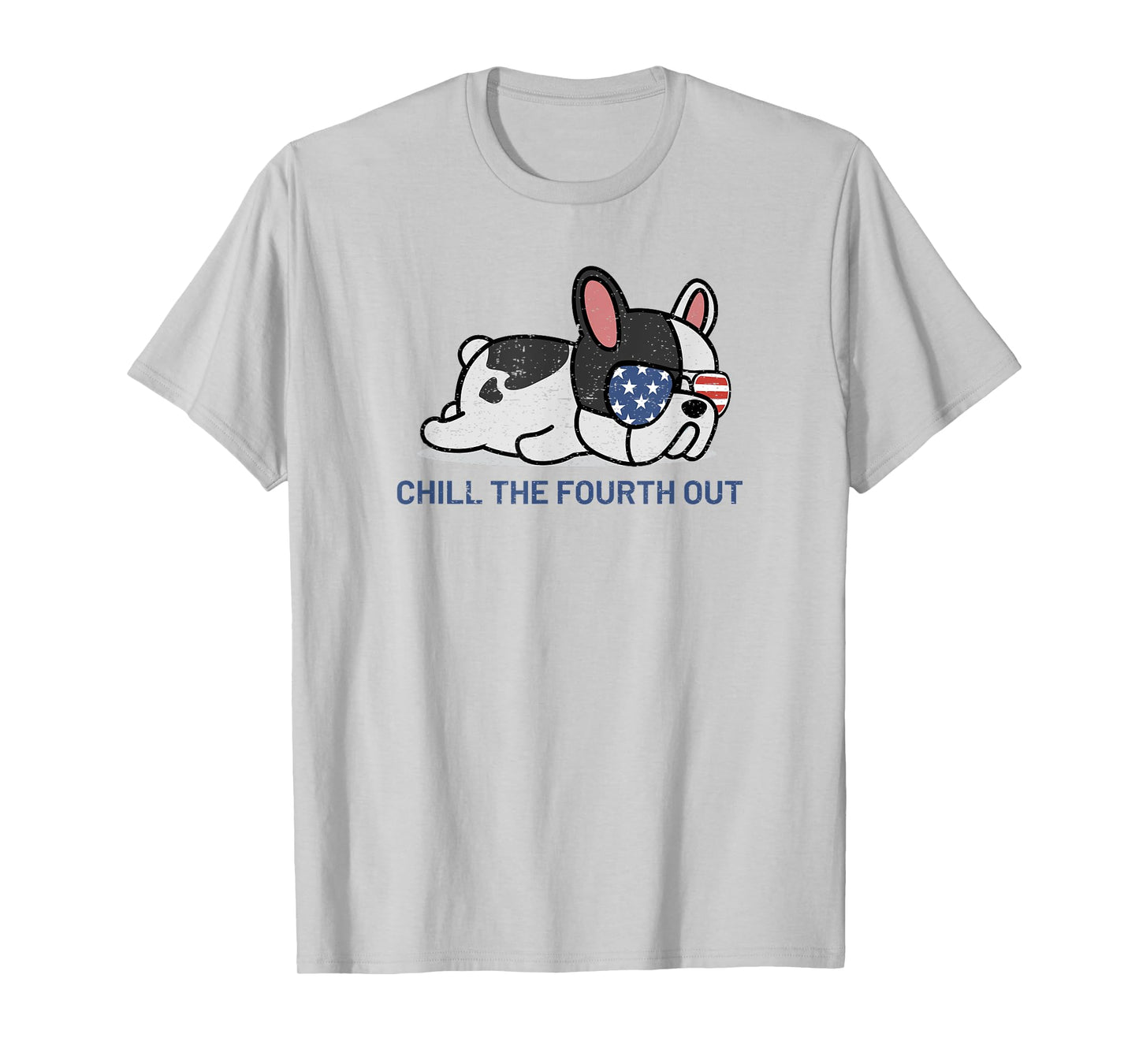 Funny 4th Of July French Bulldog Gift For Frenchie Lover T-Shirt