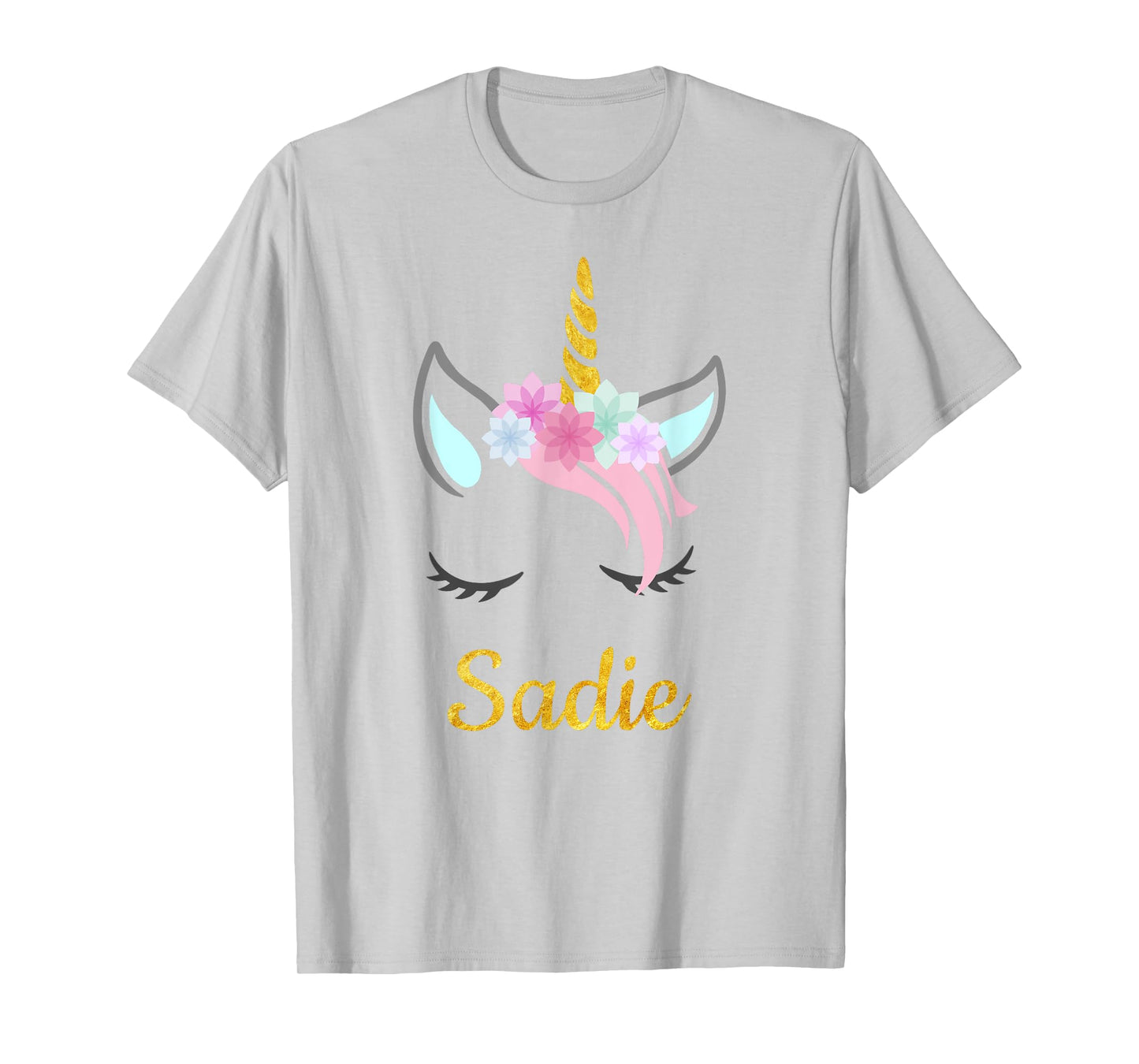 Sadie Unicorn Name Shirt for Sadie