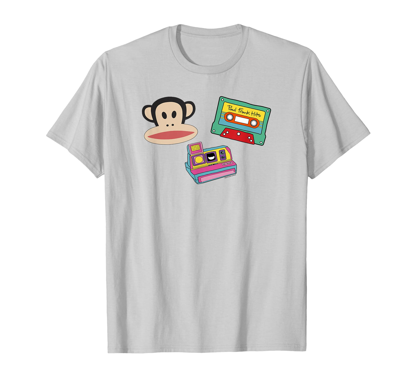 Paul Frank Julius Polaroid And Tape Poster T-Shirt