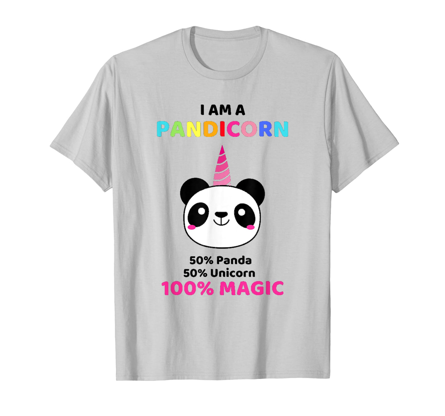 Cute I Am A Pandicorn Shirt Pandacorn for Panda Lovers T-Shirt