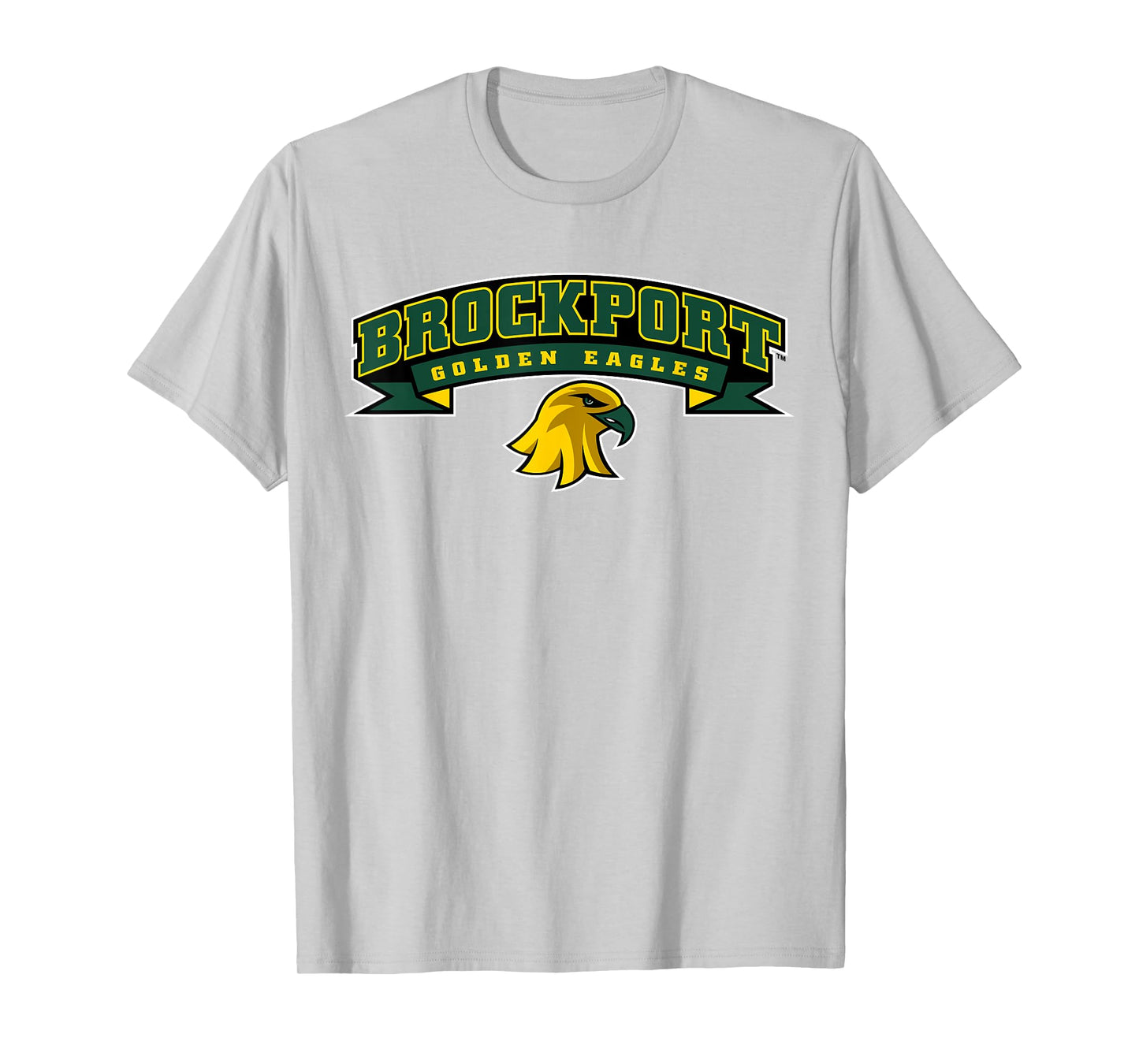 SUNY Brockport Golden Eagles Banner Logo T-Shirt