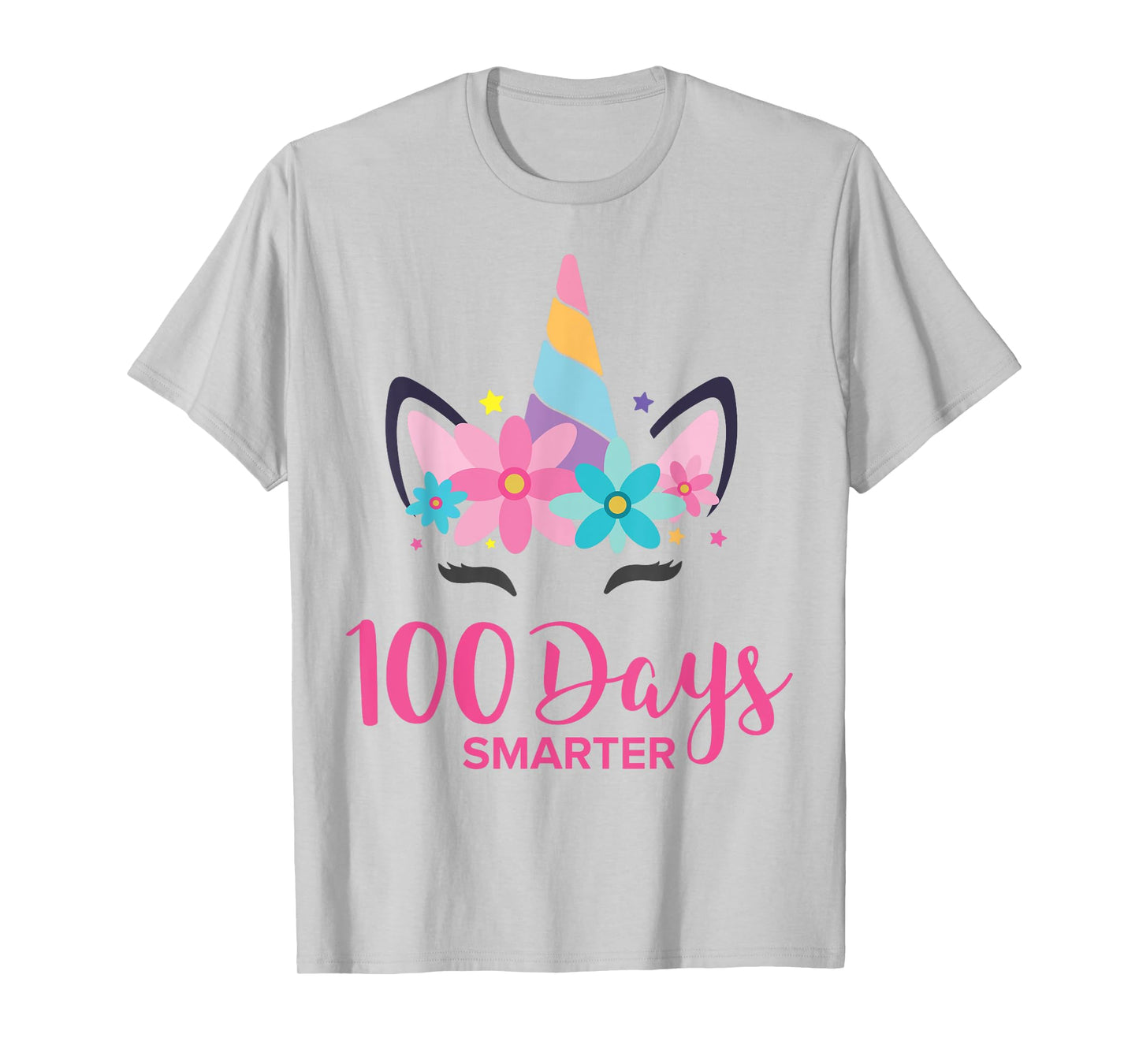 100 Days of School Unicorn Girls Costume T-Shirt