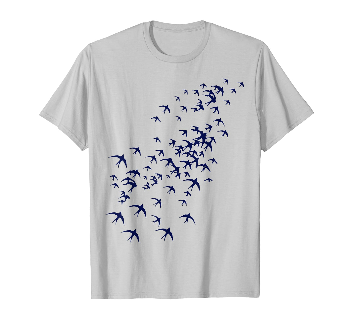 Swarm of Swallows Flying - Flock of Birds for Nature Lovers T-Shirt