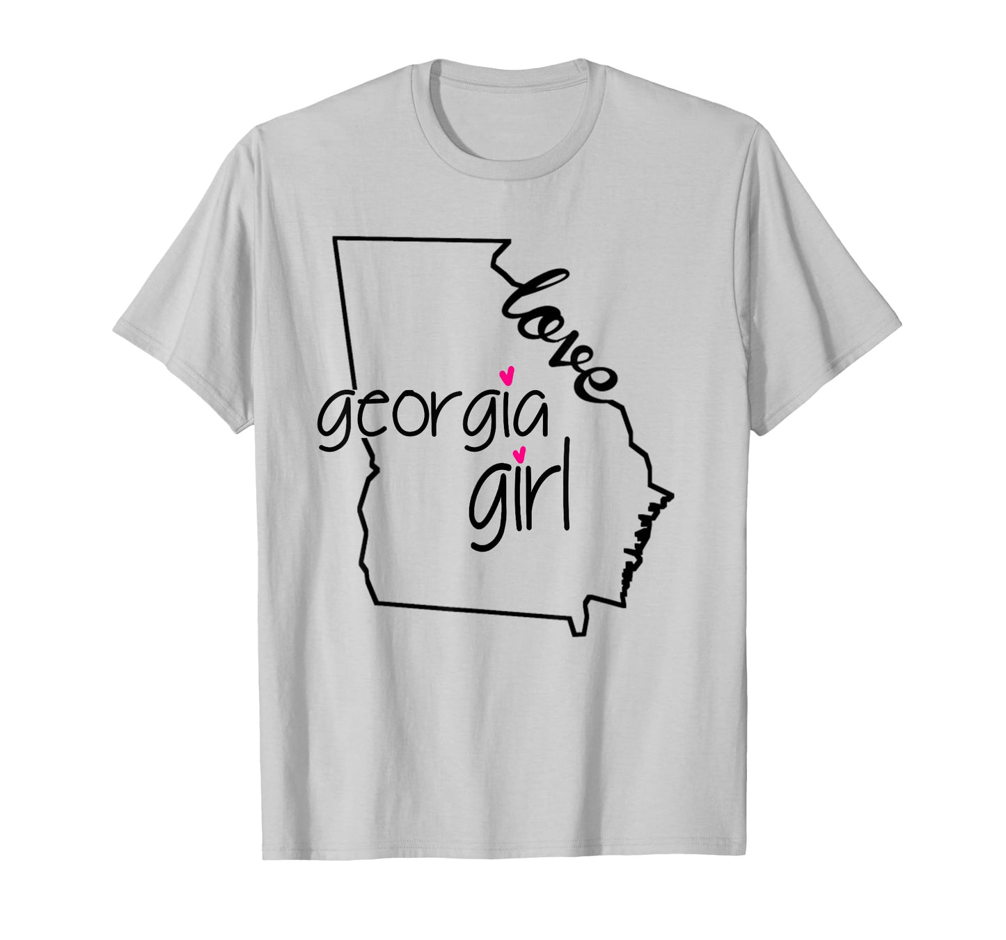 Georgia Girl Tshirt I Love Georgia Home Tee Peach State T-Shirt