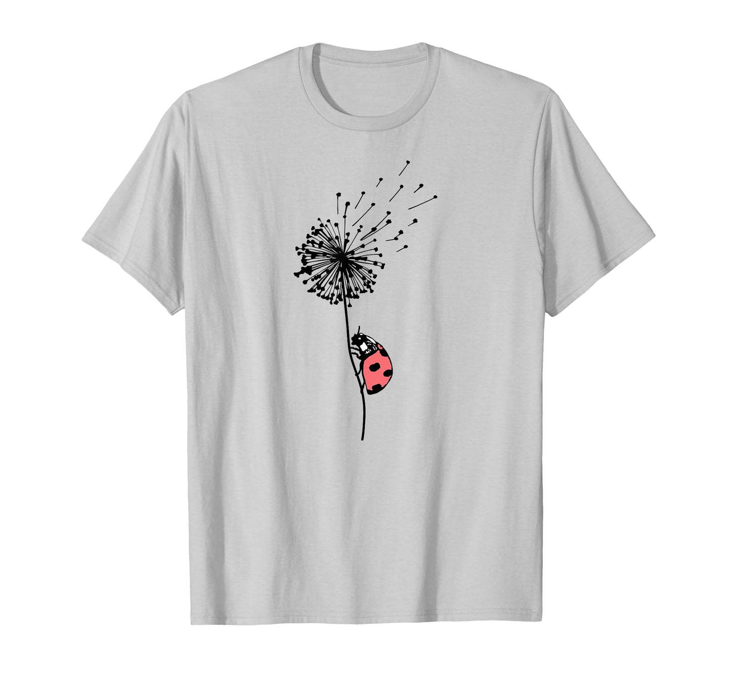 Ladybird on Dandelion T-Shirt