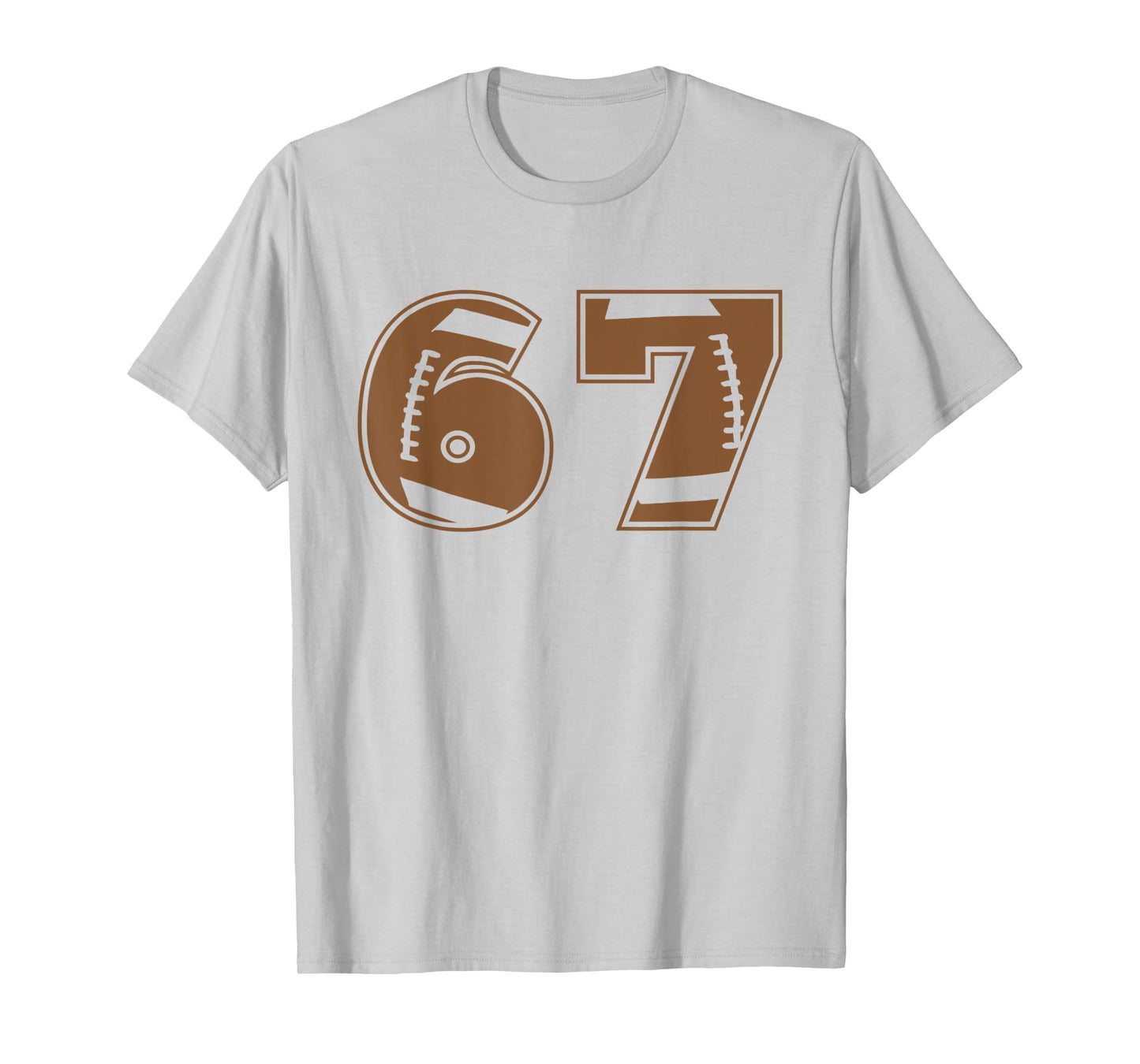 Football 67 Jersey Number T-Shirt