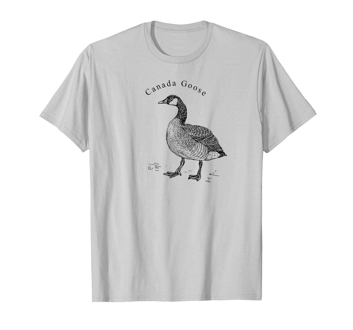 Canada Goose Standing T-shirt Waterfowl Lover T-Shirt