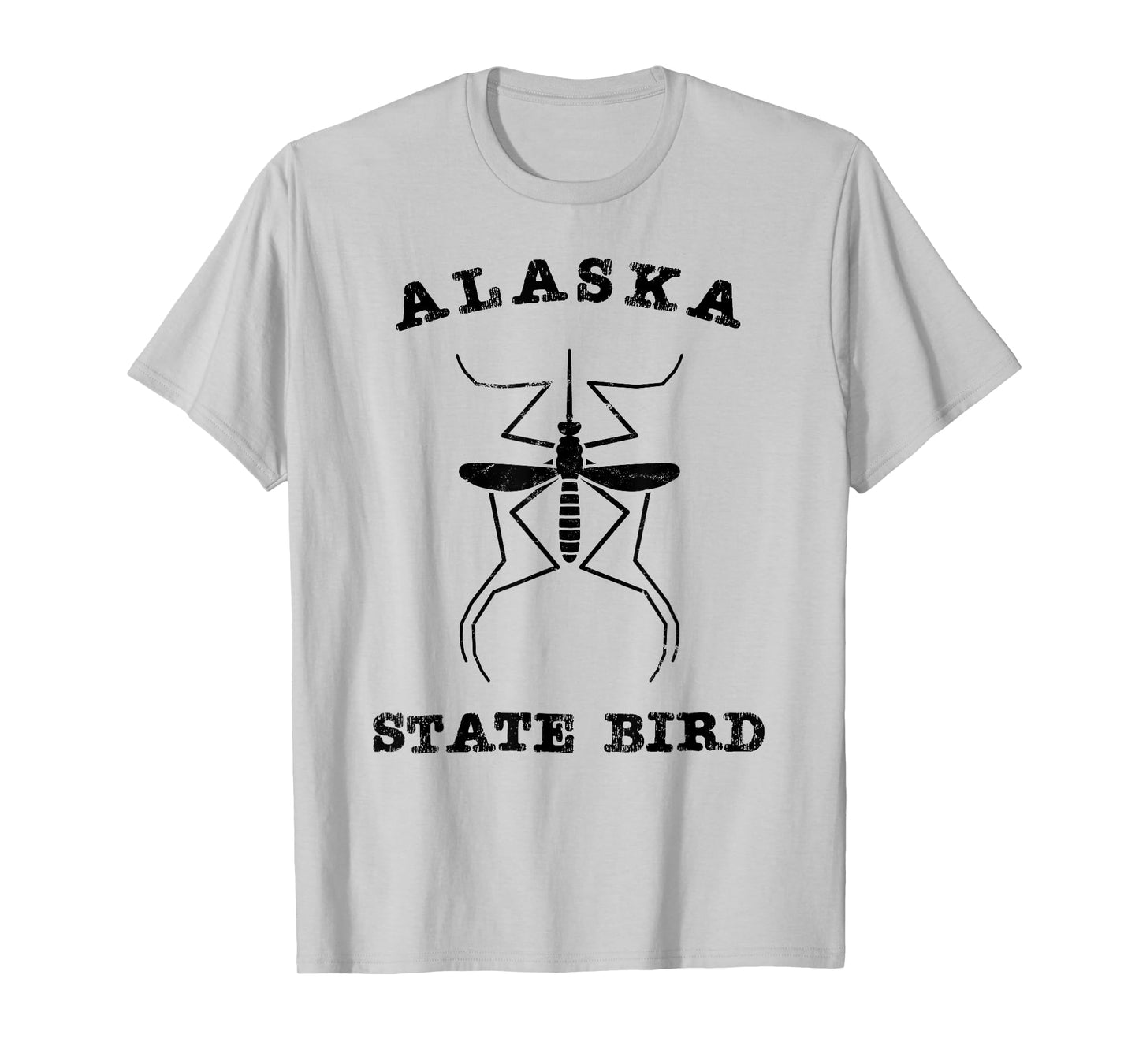 Alaska State Bird Mosquito T-Shirt
