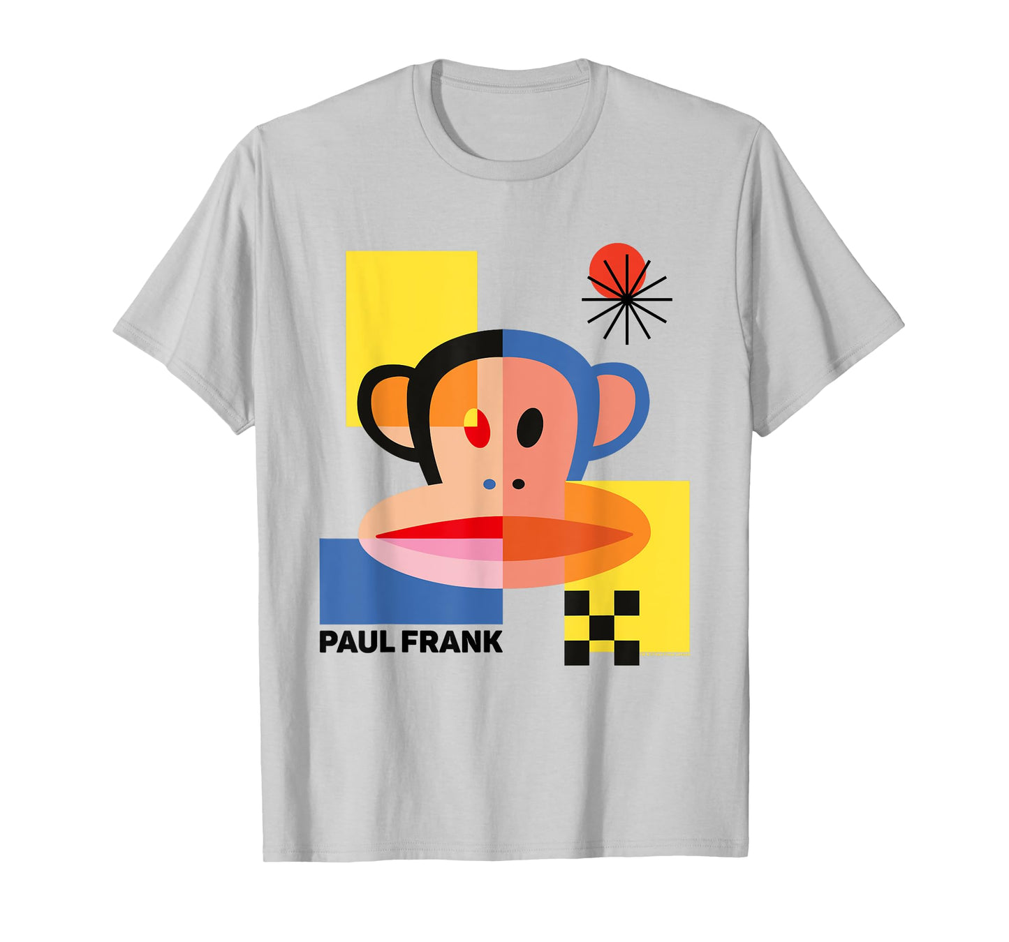 Paul Frank Julius Abstract 80s Block Art T-Shirt