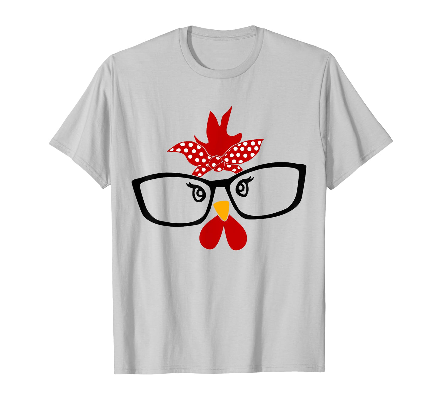 Funny Chicken Face Halloween Costume T-Shirt