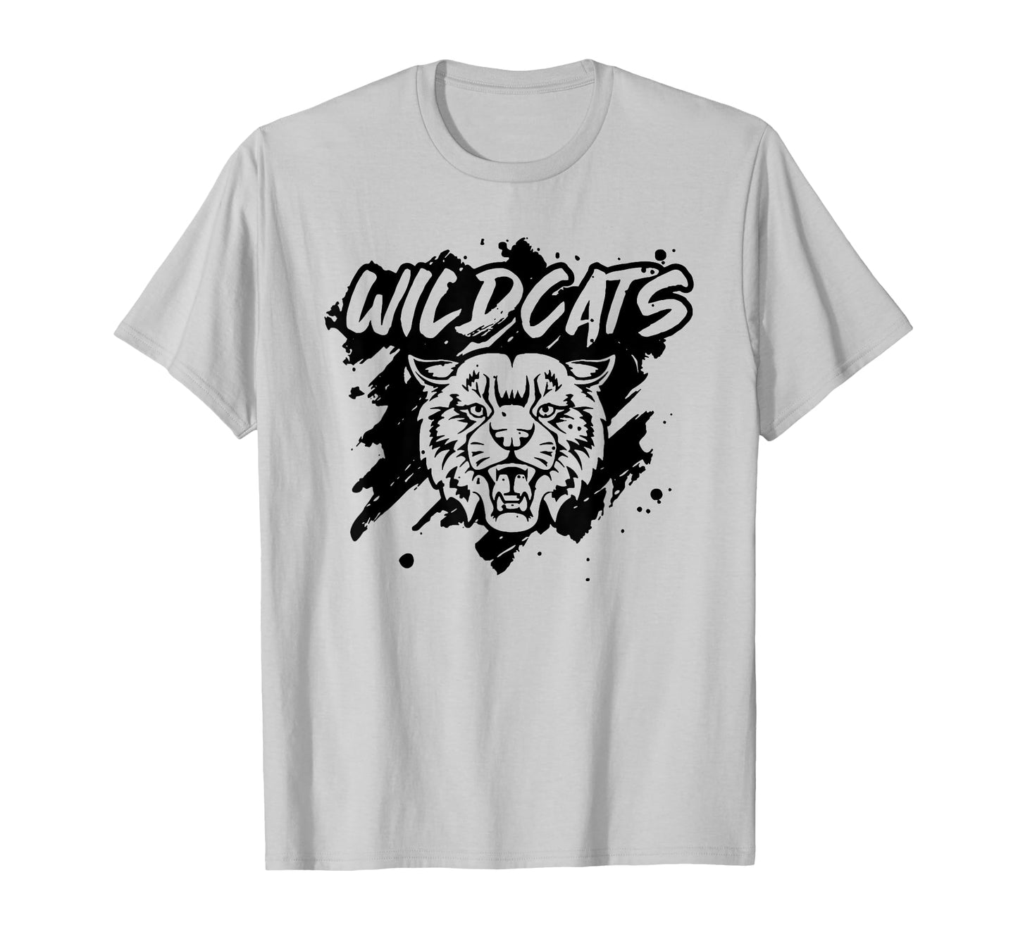 Wildcats Football School Sports Fan Team Spirit T-Shirt