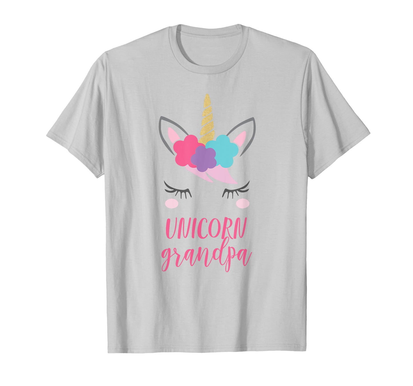 Unicorn Grandpa Gift, Unicorn Grandfather Shirt T-Shirt