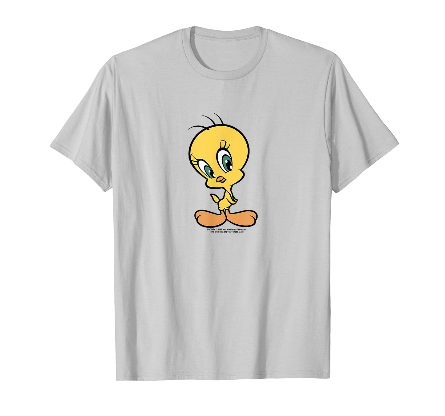 Looney Tunes Tweety Bird Cute Portrait Folded Hands T-Shirt