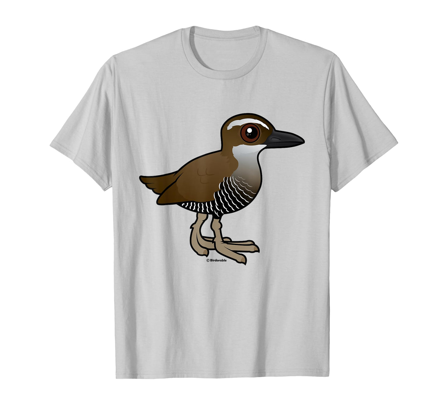Cute Cartoon Guam Rail | Rare Endangered Bird Awareness T-Shirt