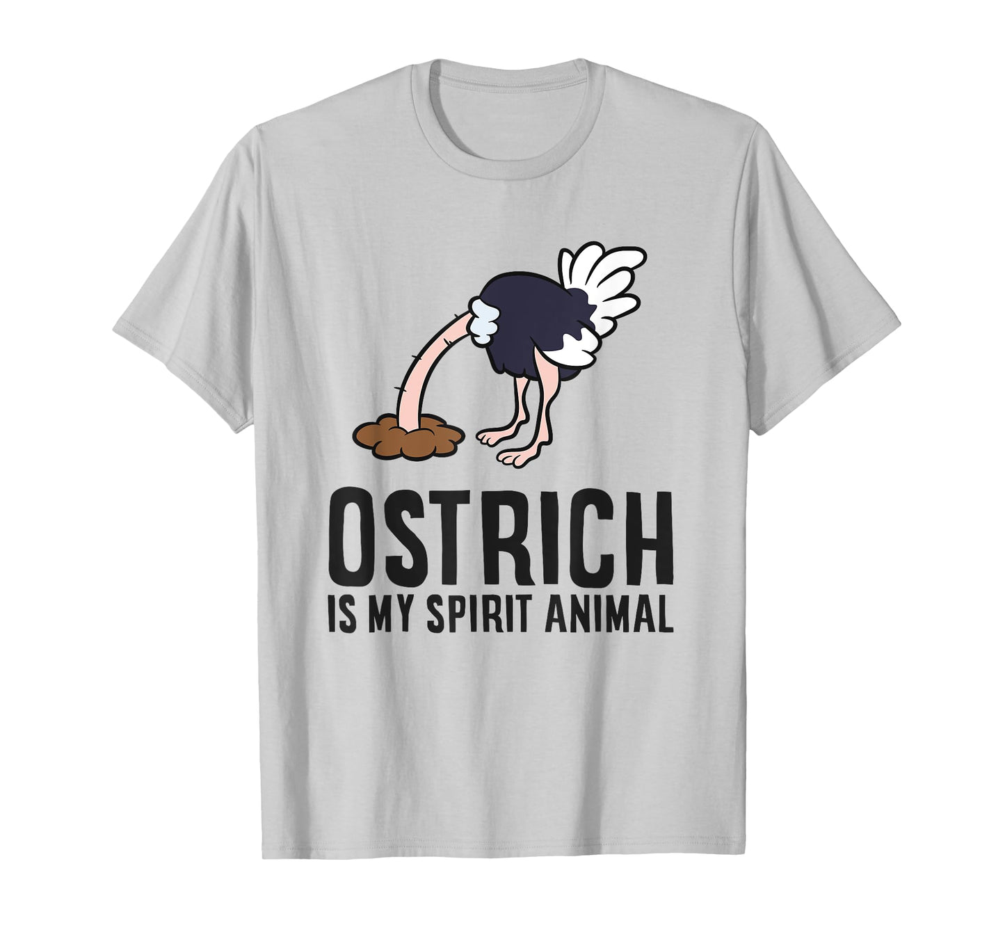 Ostrich Is My Spirit Animal Love Ostriches T-Shirt