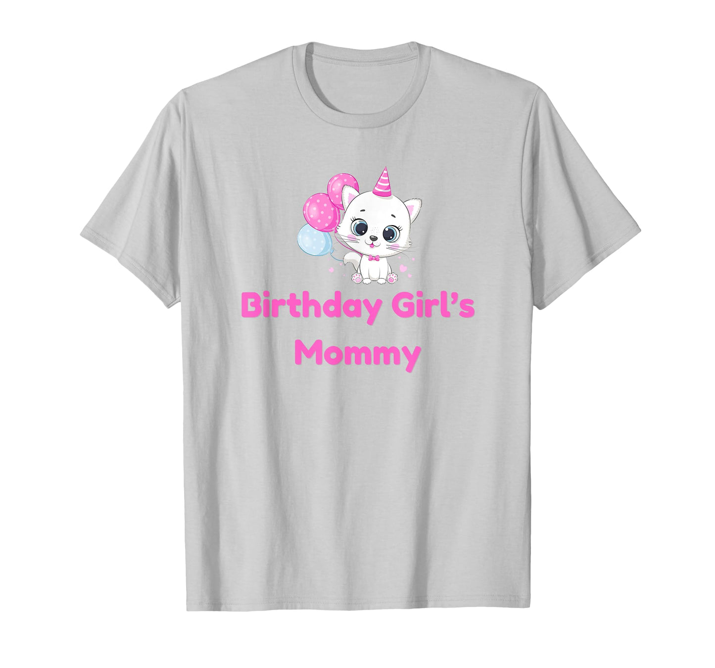 Birthday Girl's Mommy daughter mom family matching T-Shirt