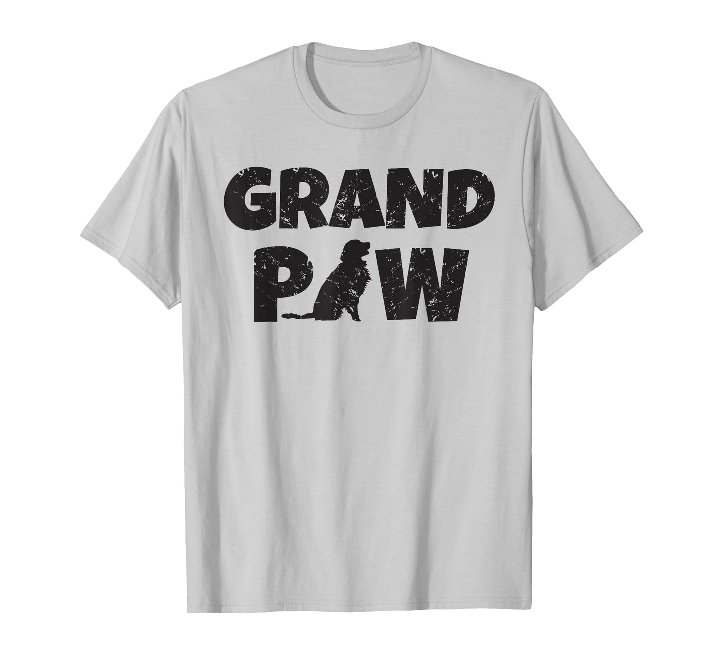 Golden Retriever Grandpa Grand Paw Shirt Dog Lover Grandpaw Men Women Kids T-Shirt