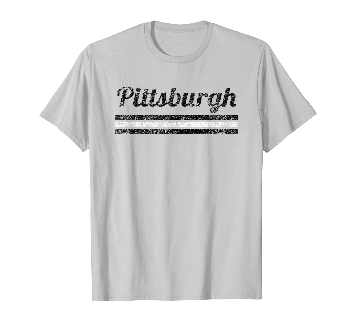 Pittsburgh Pennsylvania Retro Vintage Weathered Throwback T-Shirt