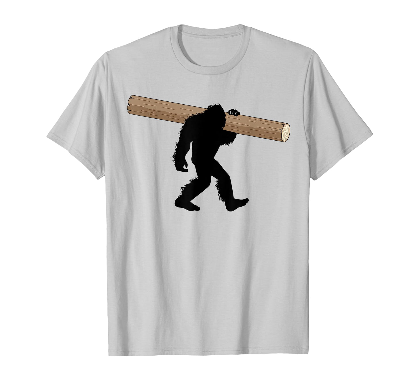 Bigfoot Caber Toss Highland Games Sasquatch T-Shirt