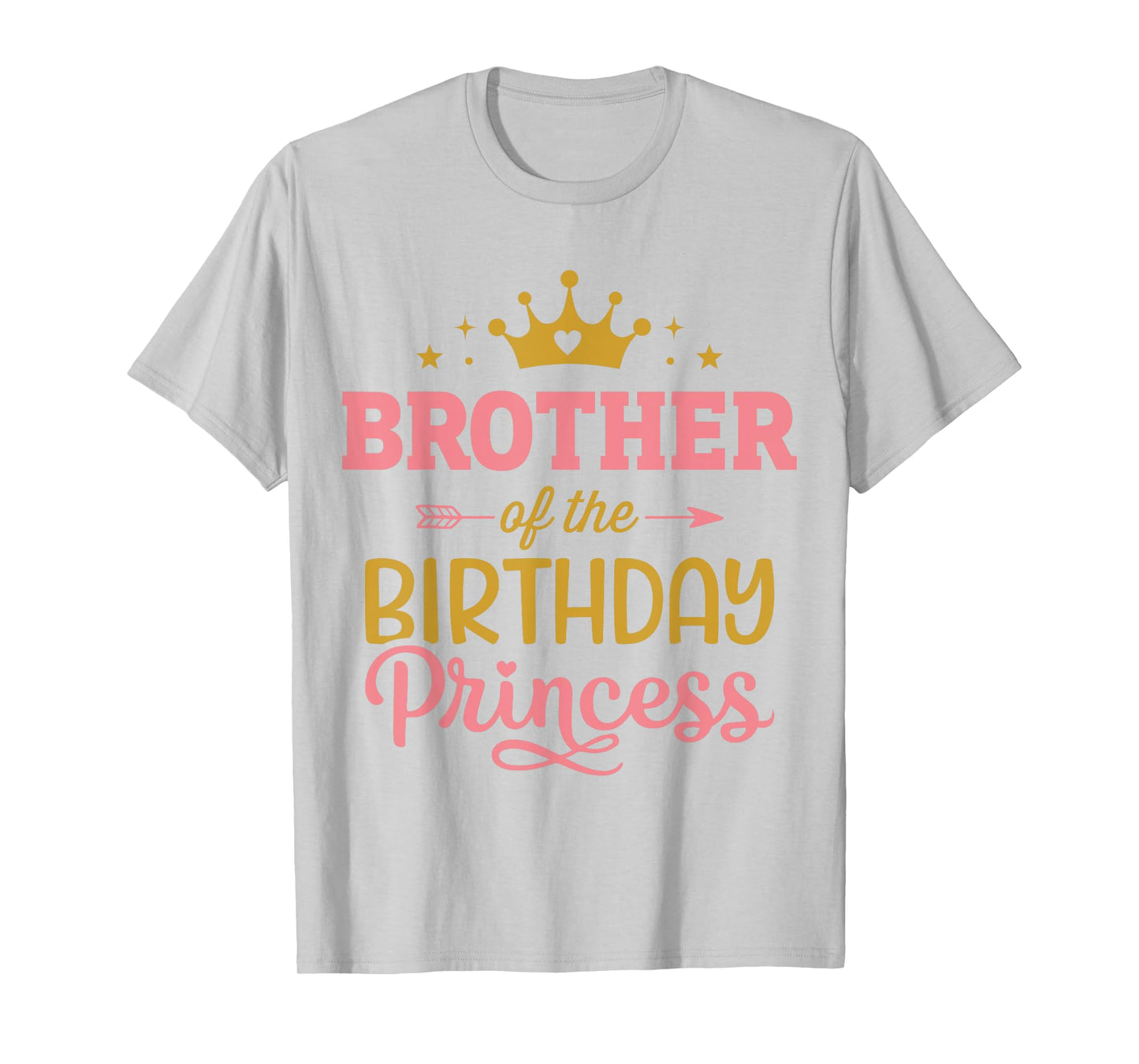 Brother of the birthday princess girl matching family party T-Shirt