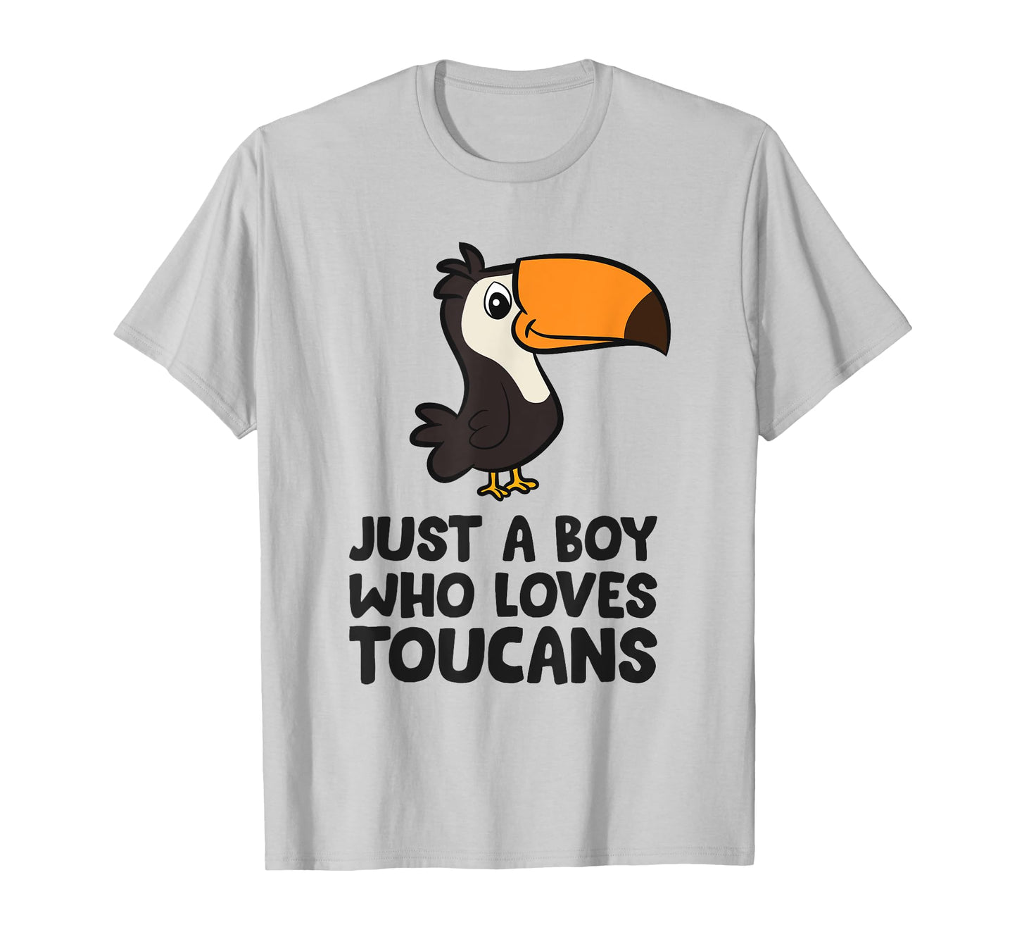 Just a Boy Who Loves Toucans Cute Toucan Bird T-Shirt