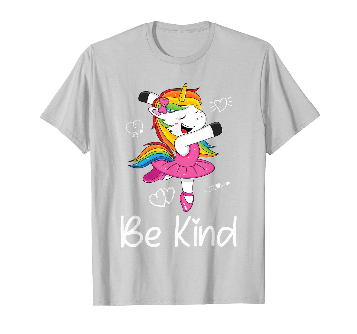 Dancing Unicorn Kids Be Kind Anti Bullying Unity Day Orange T-Shirt