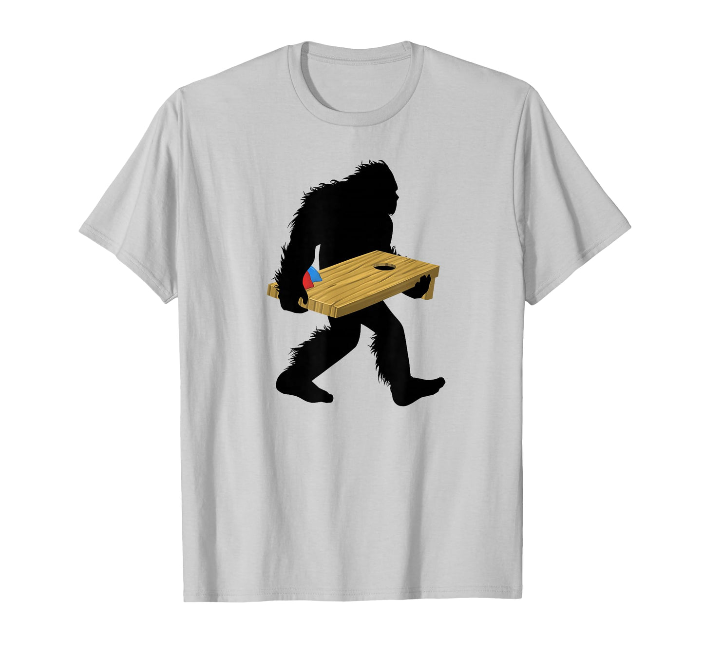 Bigfoot Cornhole T-Shirt, Cryptid Sasquatch Tee Apparel T-Shirt