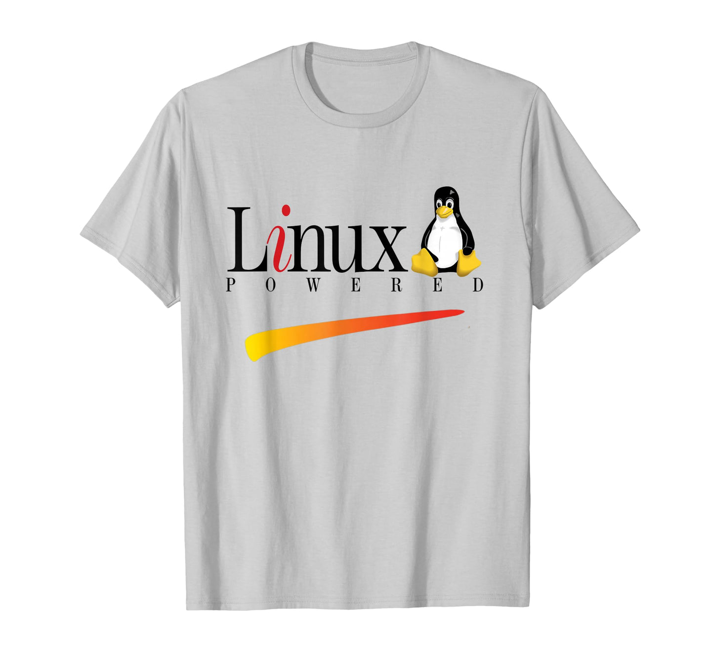 Linux Os T-Shirt Powered by Linux Tux Penguin Tee-Shirt T-Shirt