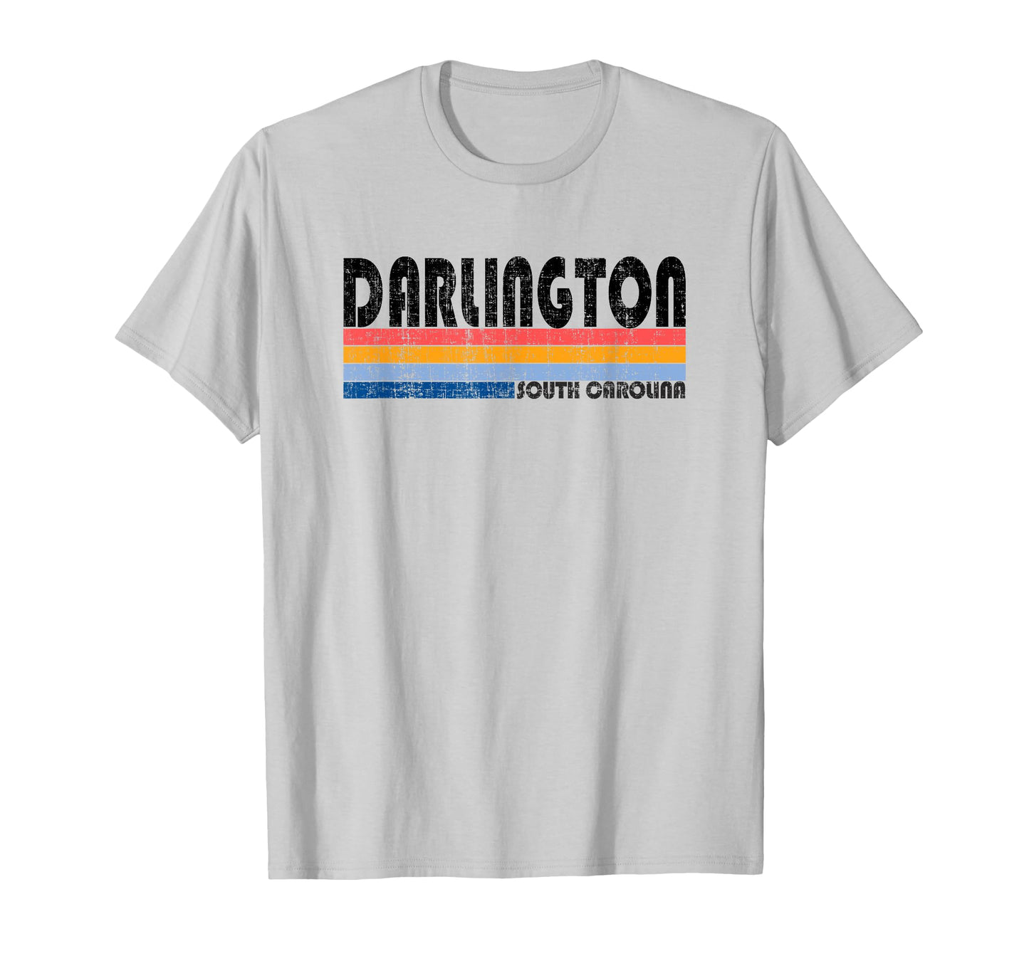 Darlington, SC Hometown Pride Retro 70s 80s Style T-Shirt