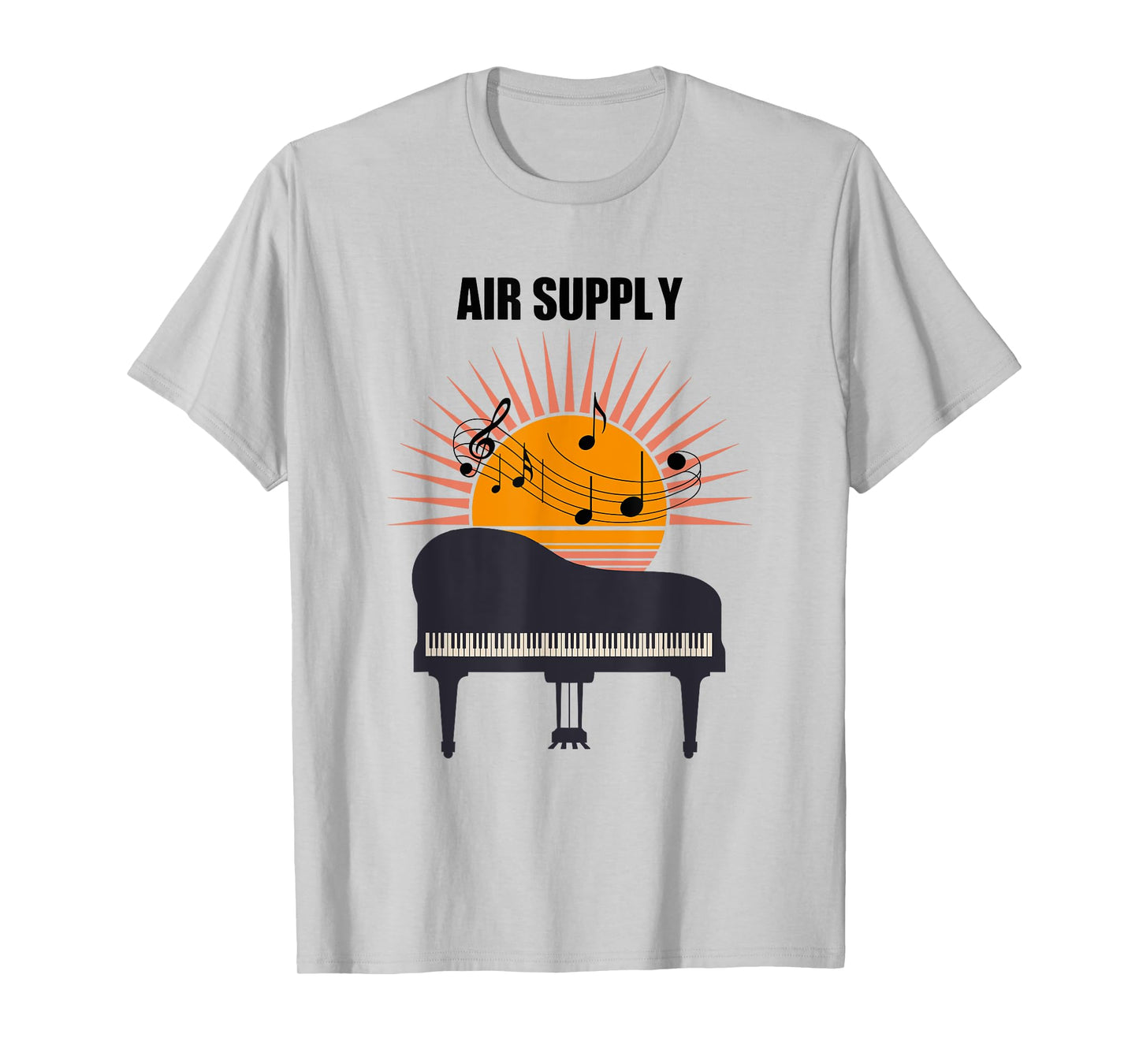 Air Supply Piano T-Shirt