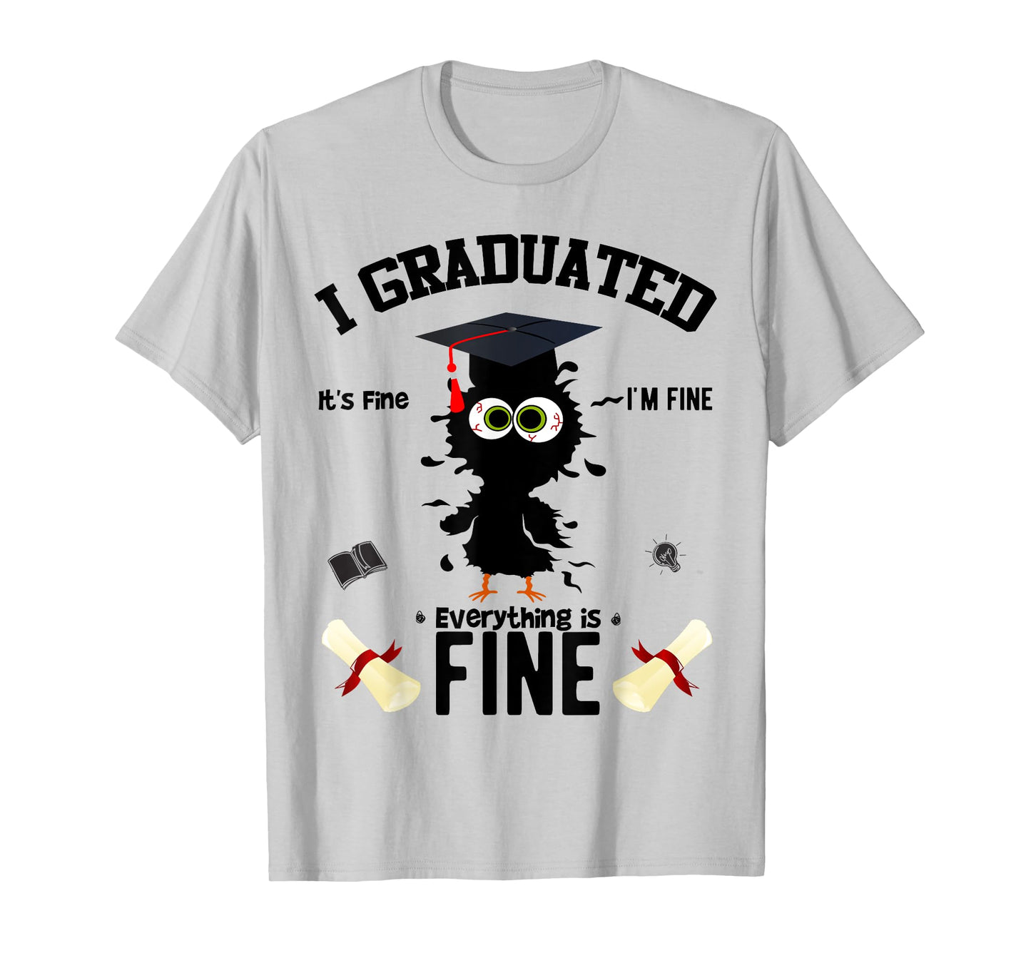 I Graduated Funny Chicken Graduation Graduate Class 2023 T-Shirt