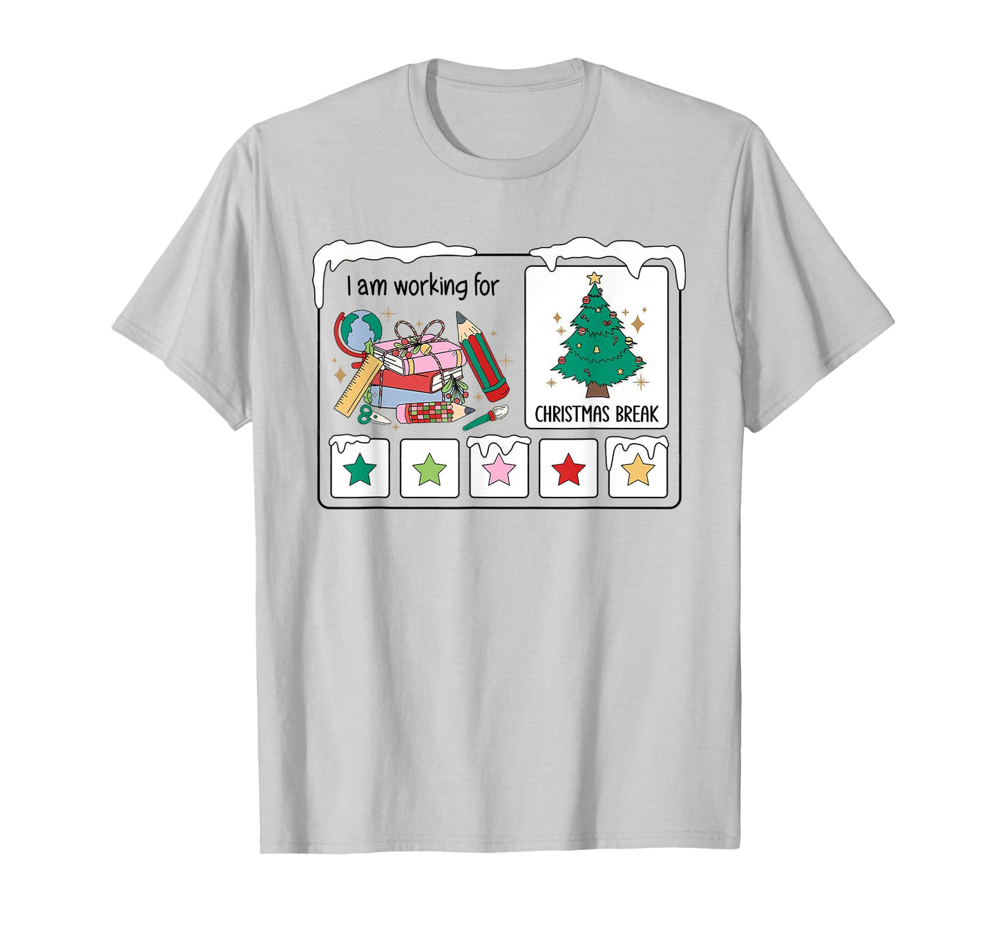 I Am Working For Christmas Break Special Education Teacher T-Shirt