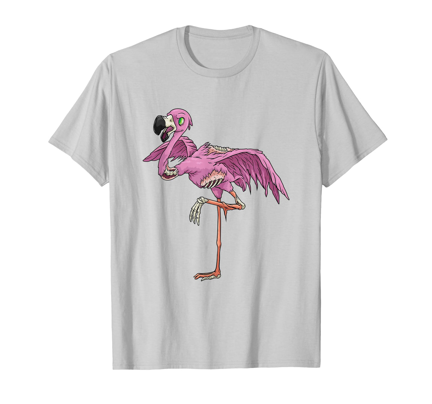 Funny Flamingo funny Zombie Apocalypse Halloween Flamingo T-Shirt