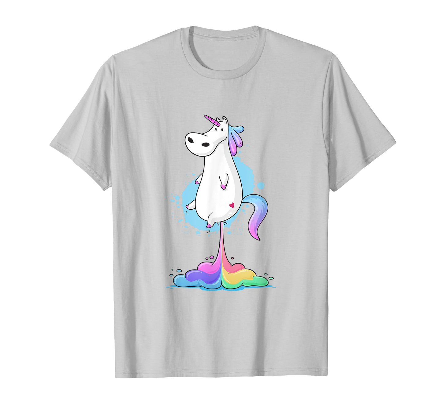 Funny Unicorn Fart Party - Farting Rainbow Squad T-Shirt