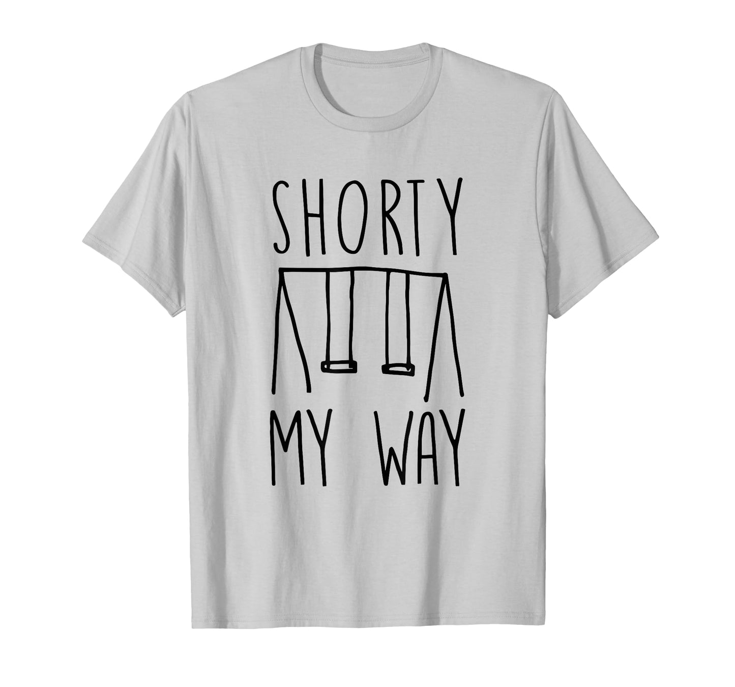 Shorty My Way Swing Set Drawing Mother and Mom 90s T-Shirt