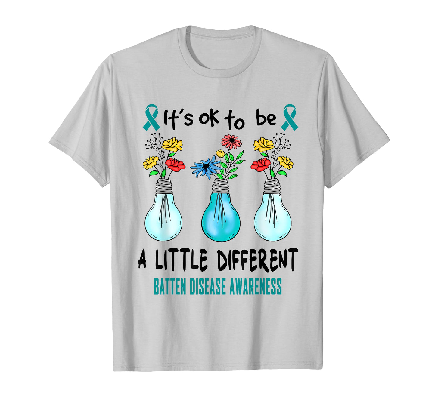 It's Ok To Be A Little Different Batten Disease Awareness T-Shirt