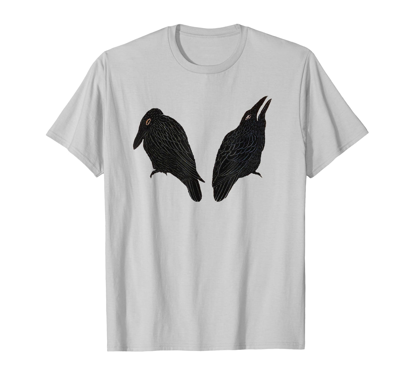 Vintage Crow & Raven Bird Illustration For Men And Women T-Shirt