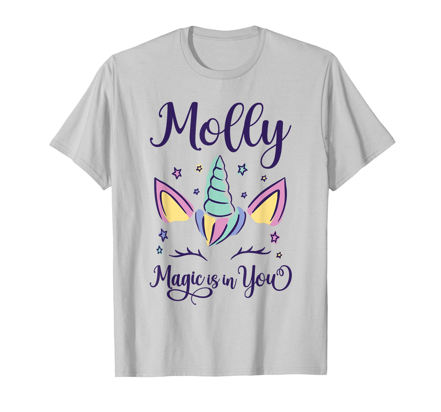First Name Molly Personalized I Love Molly T-Shirt