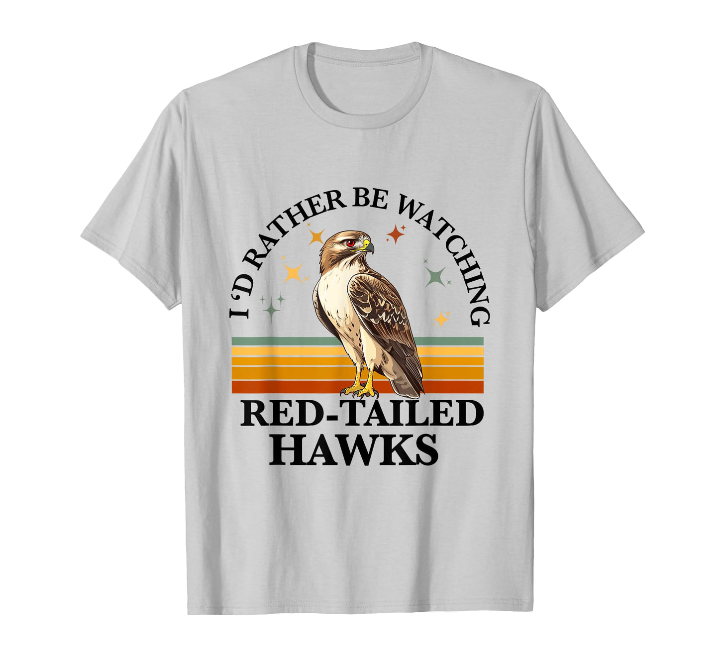 Red Tailed Hawk Chickenhawk Harlan's Hawk Buteo Jamaicensis T-Shirt