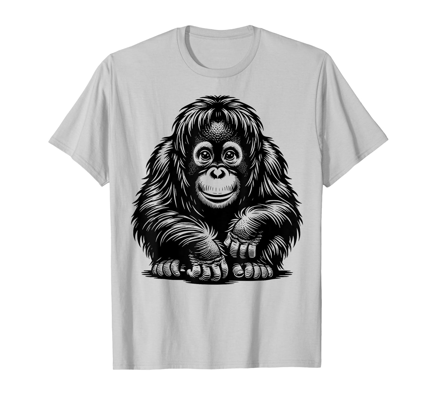 Vintage baby Orangutan Primate monkey adorable funny T-Shirt