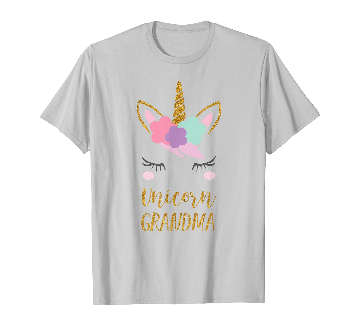 Grandma Unicorn Shirt, Cute Unicorn Grandma Gift T-Shirt