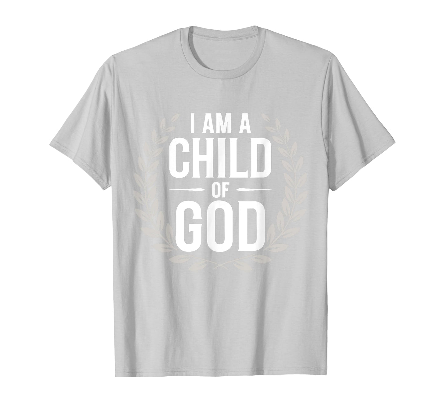 Cute I Am A Child of God Christian Toddler Teen Girl Faith T-Shirt