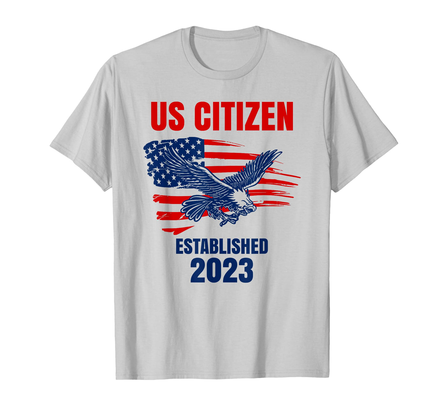 US Citizen - Established 2023 - Proud new American citizen T-Shirt
