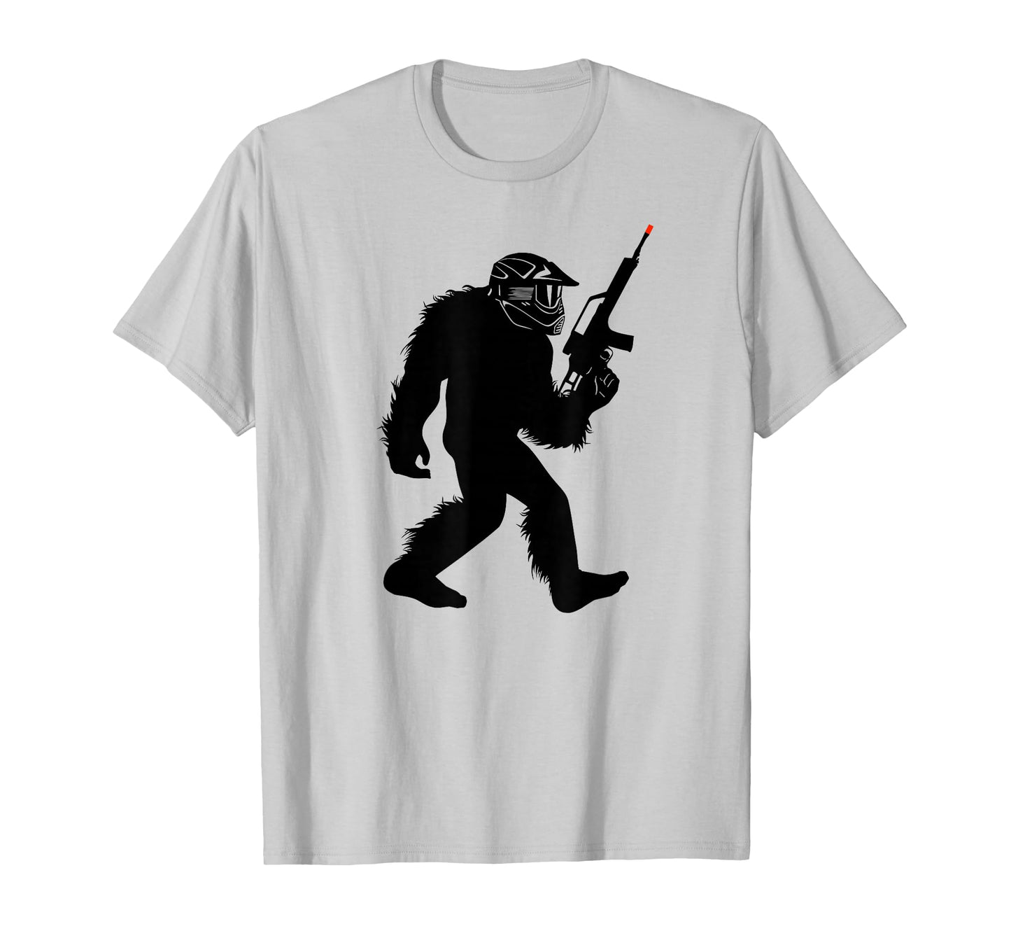 Bigfoot Airsoft T-Shirt, Sasquatch Airsofting Tee Apparel T-Shirt