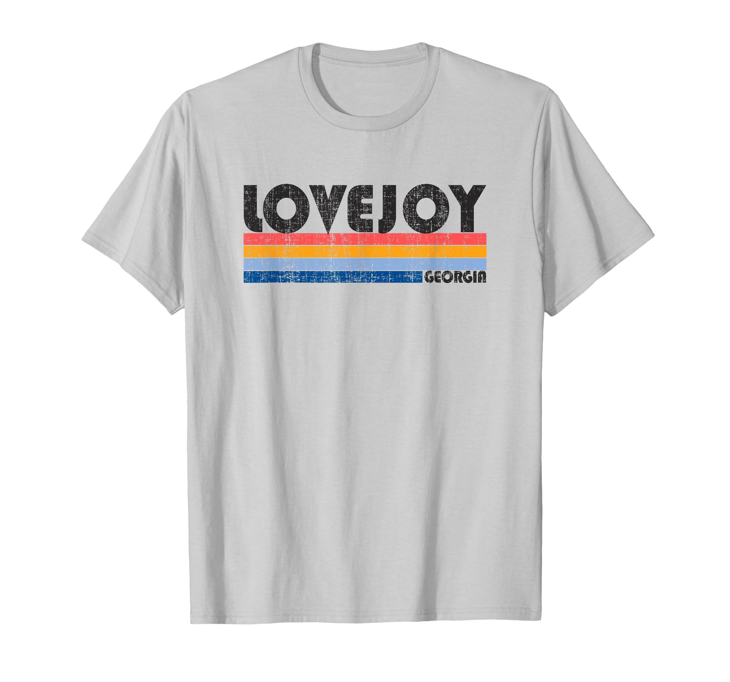 Show your Lovejoy, GA Hometown Pride with this Retro 70s 80s T-Shirt