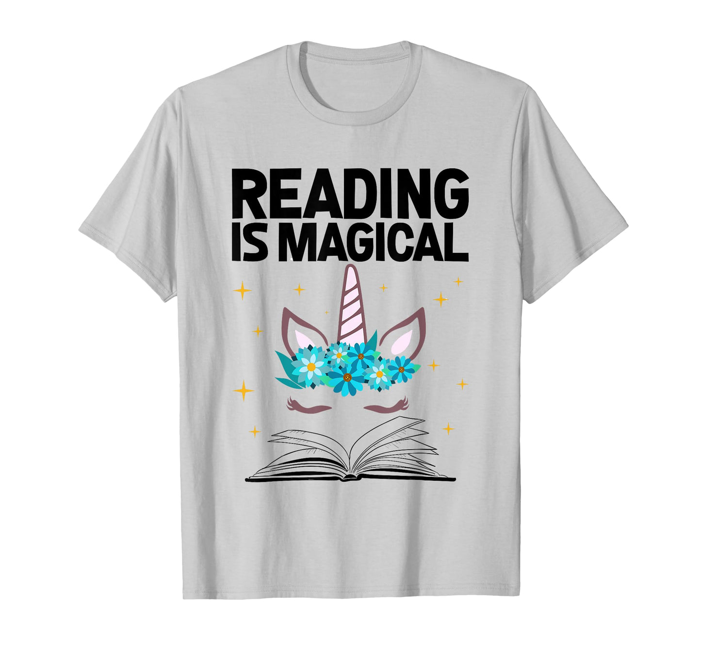 Reading Is Magical T-Shirt Unicorn Book Lover Shirts Gift T-Shirt
