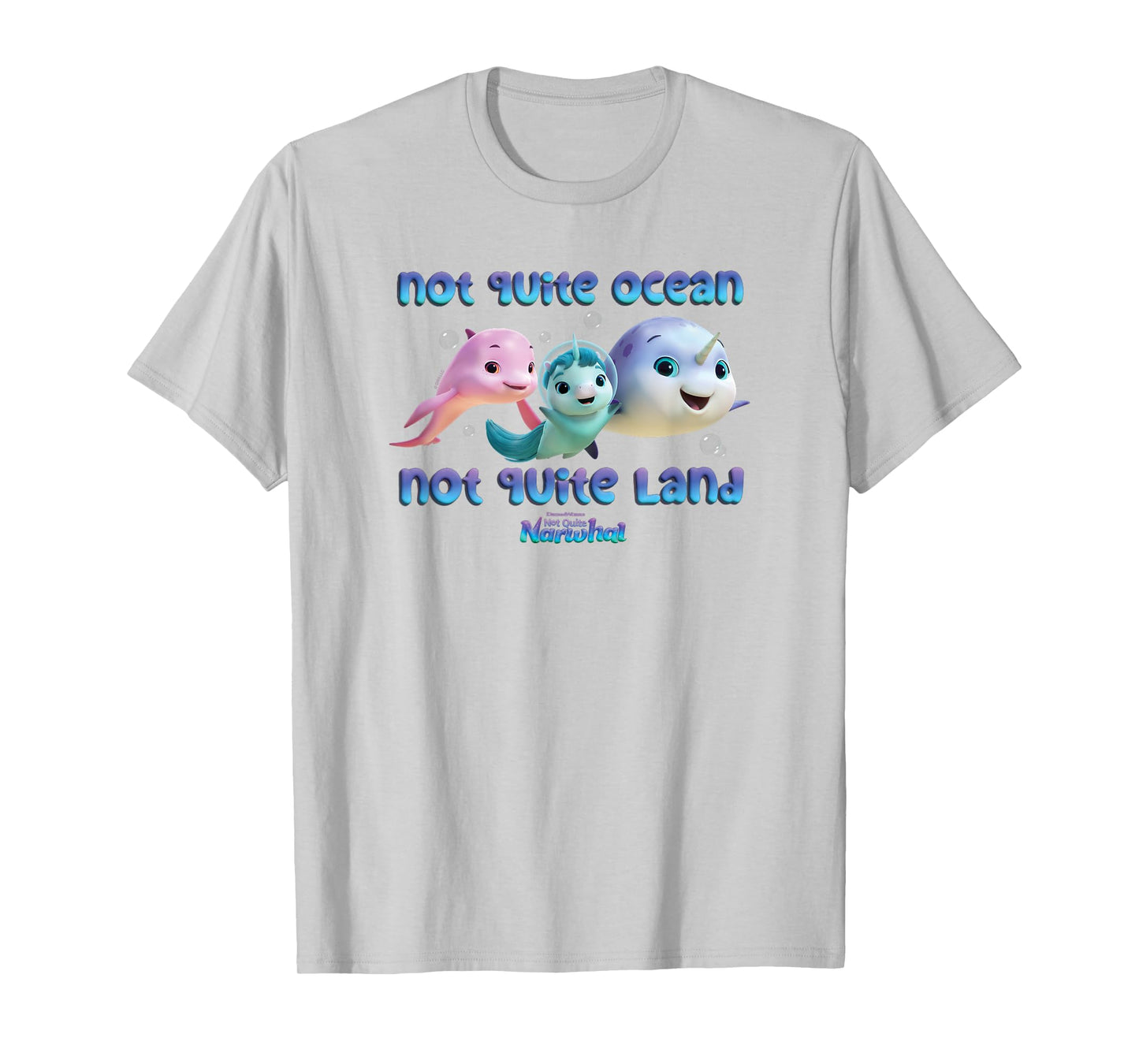 DreamWorks Not Quite Narwhal Ocean Land T-Shirt