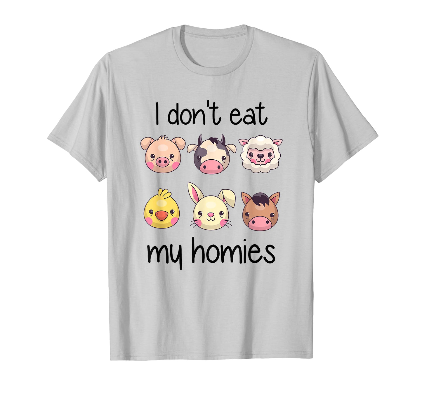I Don't Eat My Homies Vegan Shirt Kids Toddler Boys Girls T-Shirt