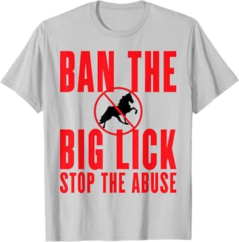 Ban The Big Lick - Stop The Abuse - Tennessee Walking Horse T-Shirt