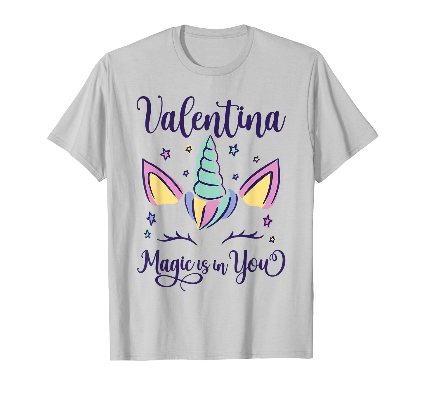First Name Valentina Personalized I Love Valentina T-Shirt
